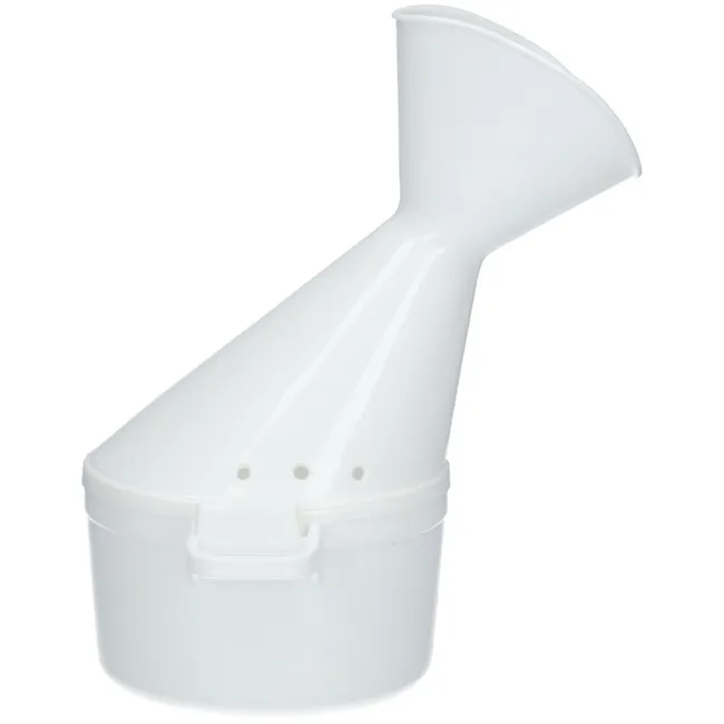 Witte Kunststof Inhalator – 600 ml, foto 2 van 3