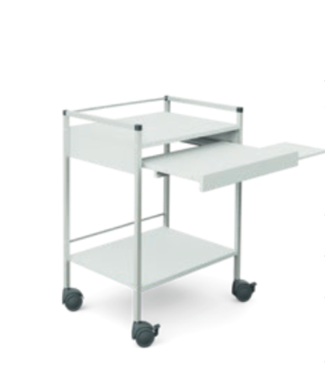 Haeberle Verrijdbare Trolley - Computerwagen 8/16 - Afm: 60 x 45 x 83,3 cm