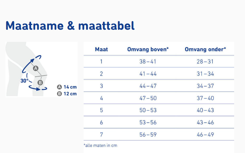 Bauerfeind GenuTrain S kniebrace, foto 6 van 6