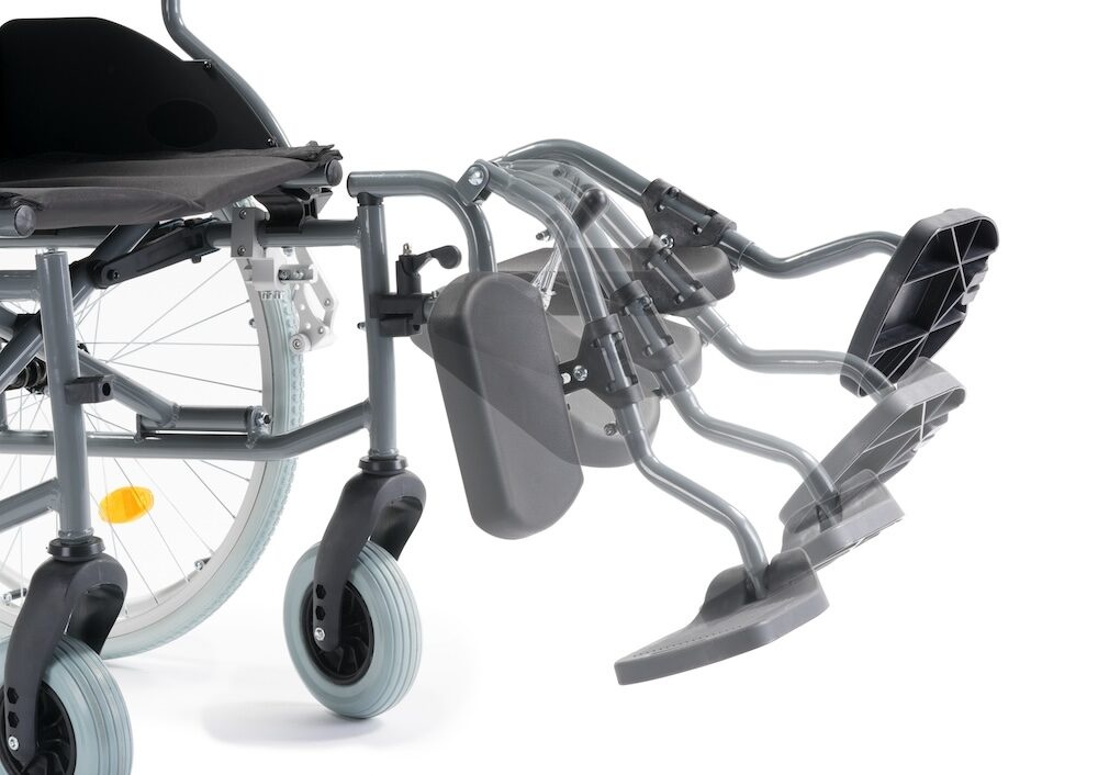 Comfort Beensteun voor de M5, M6, M7 Rolstoelen, foto 2 van 2