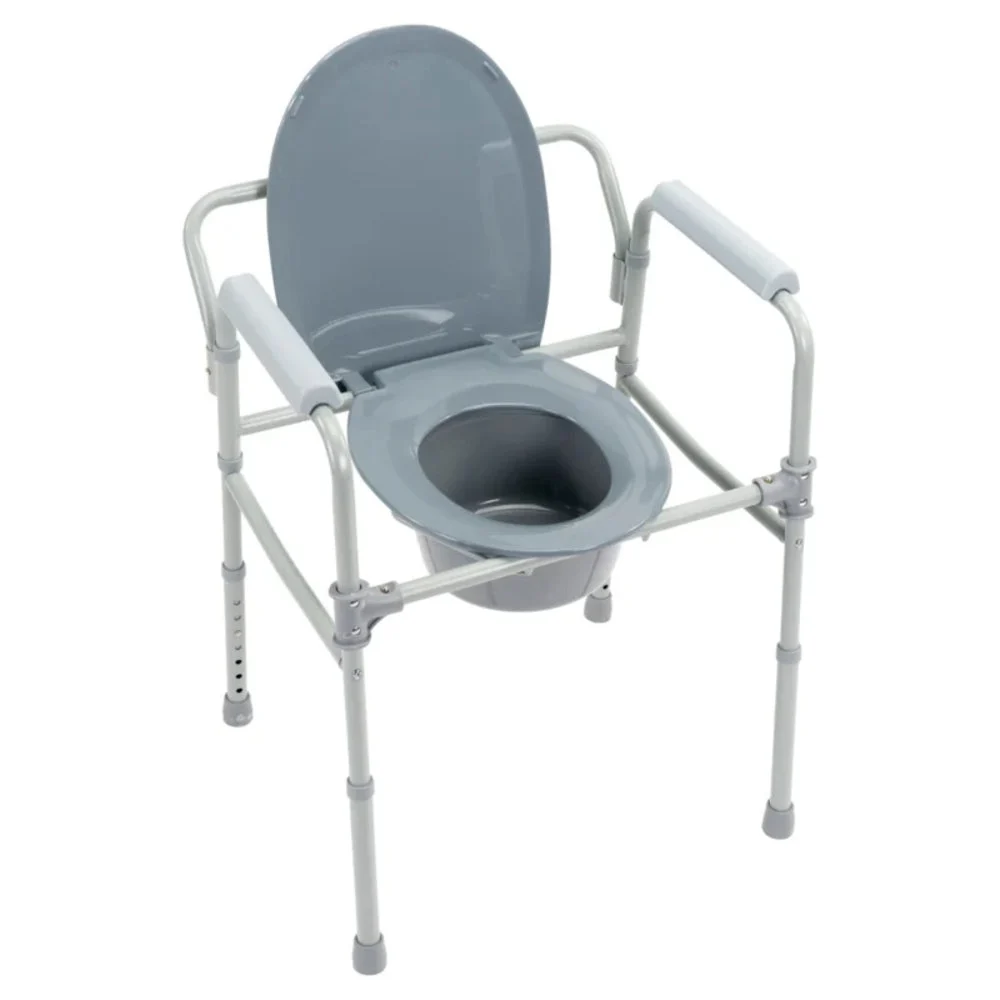 Overzet Toiletstoel 3-in-1 | Inklapbaar | Met Emmer