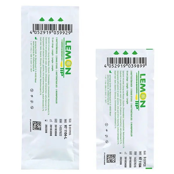 Lemon Swabs - Lemon Tip - Mondverfrissings tips - lengte 15cm, foto 4 van 4