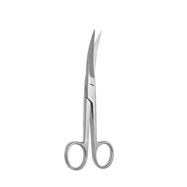 Satillo Chirurgische schaar - Gebogen - 16cm - Spits/Spits