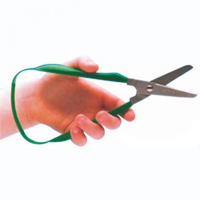 Easy-Grip Lusschaar linkshandig - stompe punt - zelfopenend