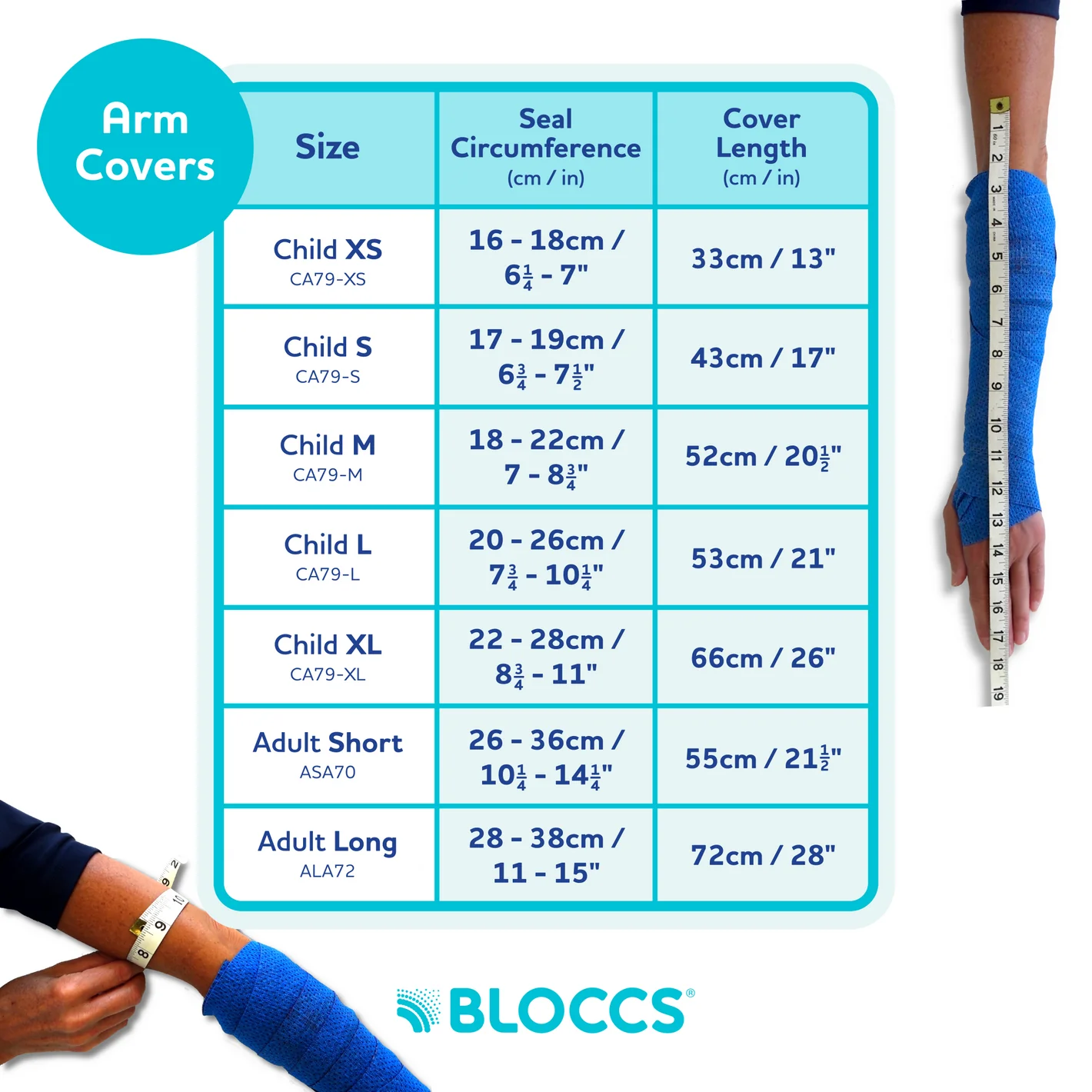 Bloccs Zwemhoes Gips Arm - Kind, foto 4 van 6