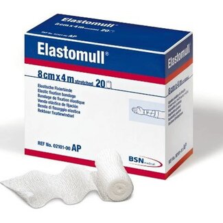BSN Elastomull fixatiewindsel - 8cm x 4mtr. - Ds 20 rol