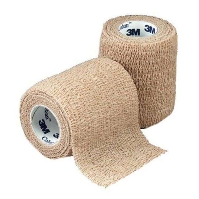 3M Coban zwachtel huidskleur 3M per rol - 7,5cm