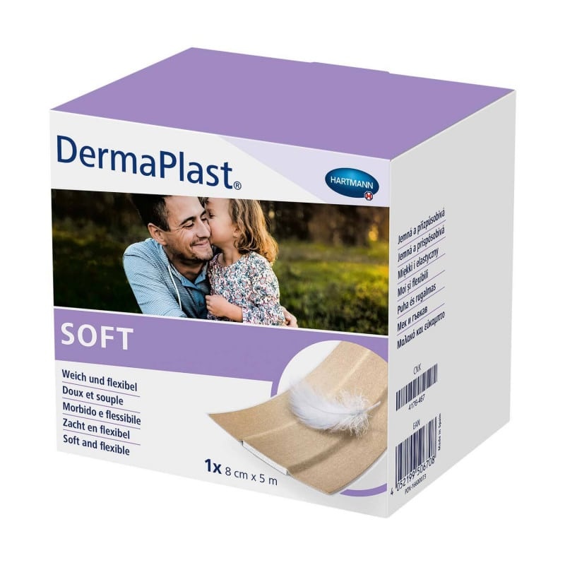 Hartmann Wondpleister Dermaplast Soft - 8cm x 5 meter
