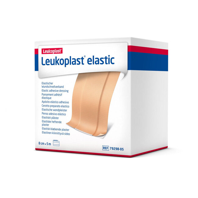 Leukoplast Elastic Wondpleister - 6cm x 5 meter