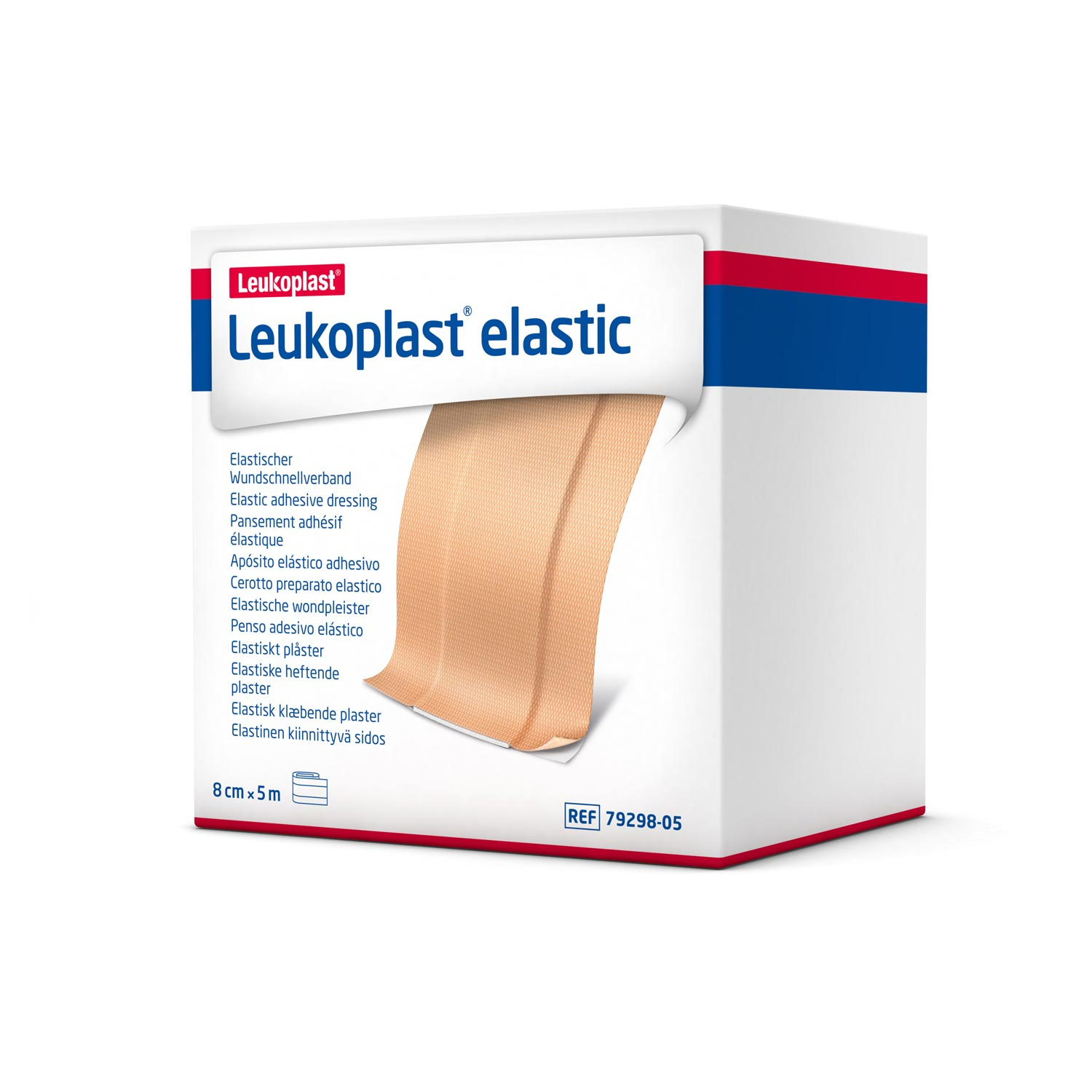 Leukoplast Elastic Wondpleister - 8cm x 5 meter
