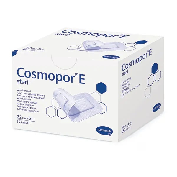 Hartmann Cosmopor Eilandpleister - 35x10cm - Doos 25st.