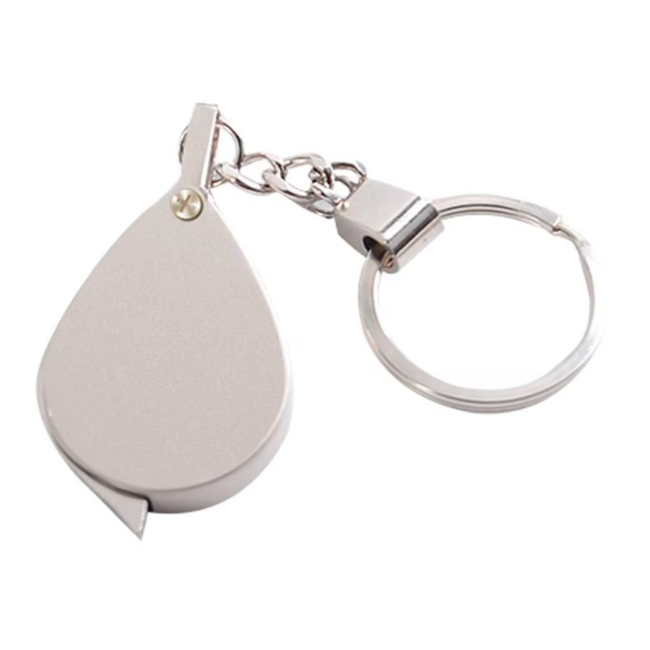 Vergrootglas Sleutelhanger - 15x vergotend - 20mm