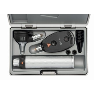 Heine Heine K180 LED oog/oorset - 2,5V - met Batterij handvat en hardcase