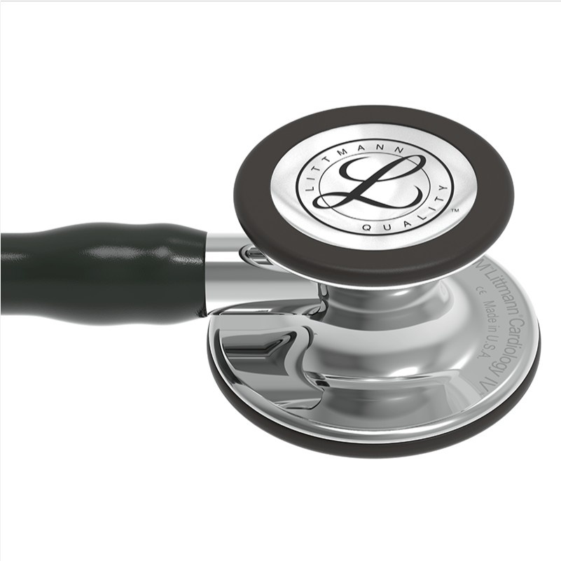 Littmann® Cardiology IV Stethoscoop - Zwart met Mirror borststuk - 6177, foto 2 van 6