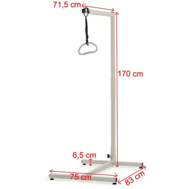 Bedpapegaai met voet - Bedgalg / bedheffer