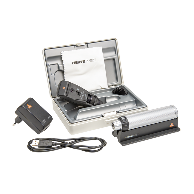 Heine Skiascoop BETA 200 LED-retinoscoop - USB-oplaadbaar Handvat