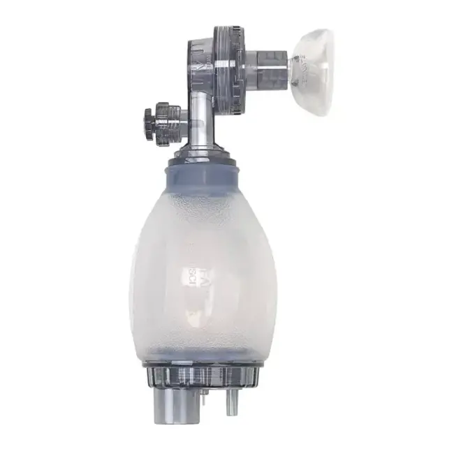 Silicone Line II Beademingsballon voor Baby. Compleet in koffer.