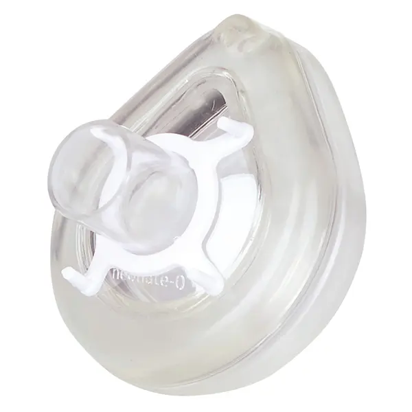 PVC beademingsmasker met luchtrand - Voor éénmalig gebruik