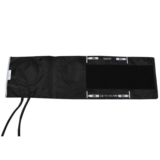 Bloeddrukmeter manchet - Extra breed 33 cm tot 51 cm- 2 slangen