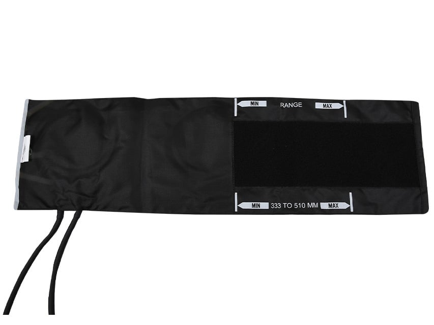 Bloeddrukmeter manchet - Extra breed 33 cm tot 51 cm- 2 slangen