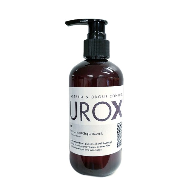 Urox Spoelvloeistof – 250ml Pompflacon – Tegen Bacteriegroei en Geur – 1 Stuks
