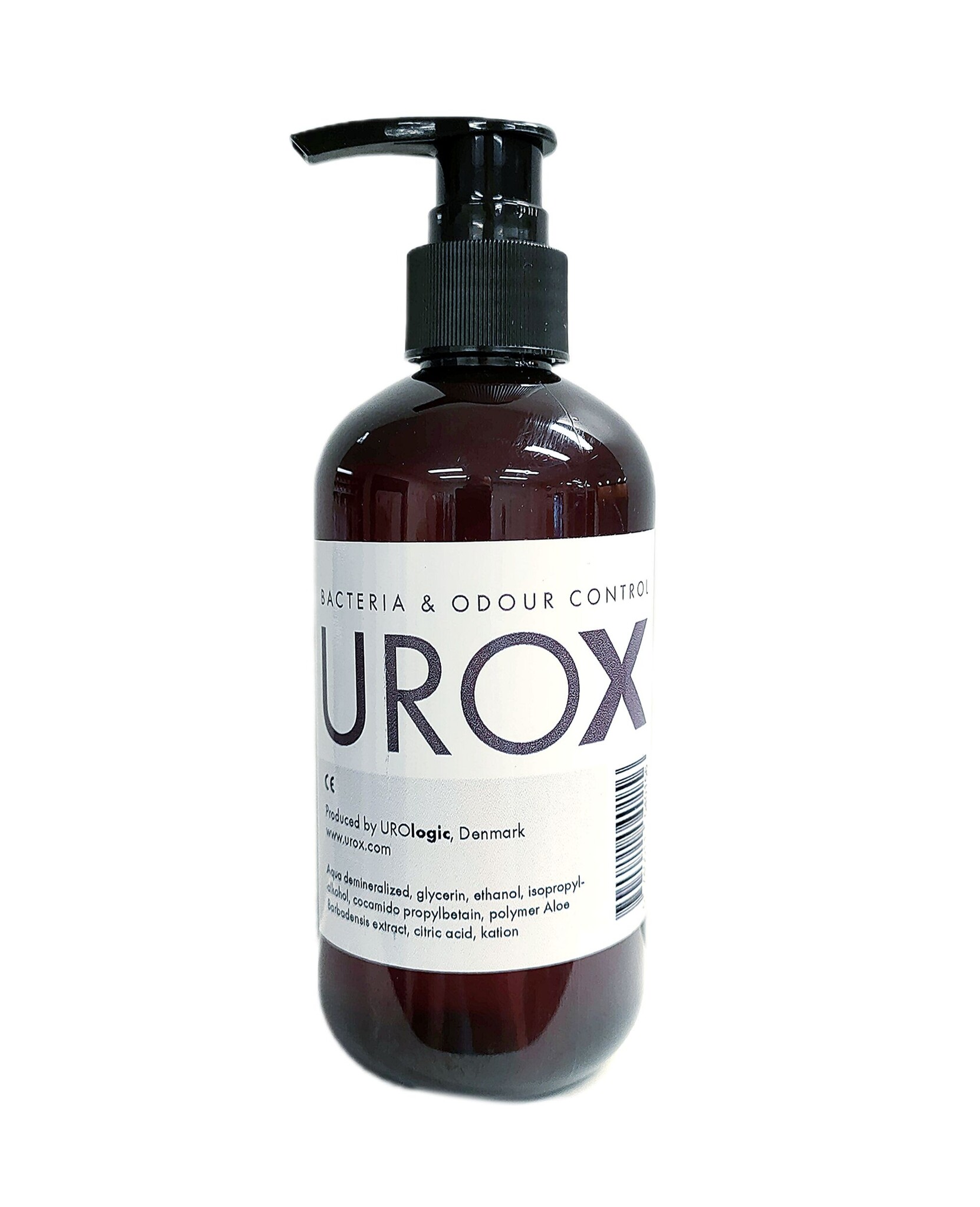 Urox Spoelvloeistof – 250ml Pompflacon – Tegen Bacteriegroei en Geur – 1 Stuks