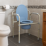 Toiletstoel Blue - in hoogte verstelbaar