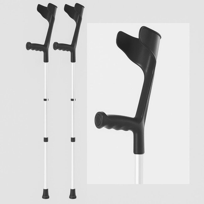 Rebotec Elleboogkrukken in diverse kleuren: per paar