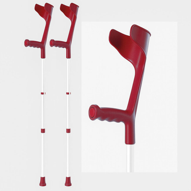 Rebotec Elleboogkrukken in diverse kleuren: per paar