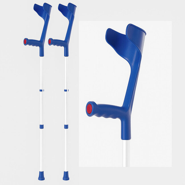 Rebotec Elleboogkrukken in diverse kleuren: per paar