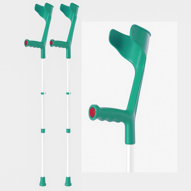 Rebotec Elleboogkrukken in diverse kleuren: per paar
