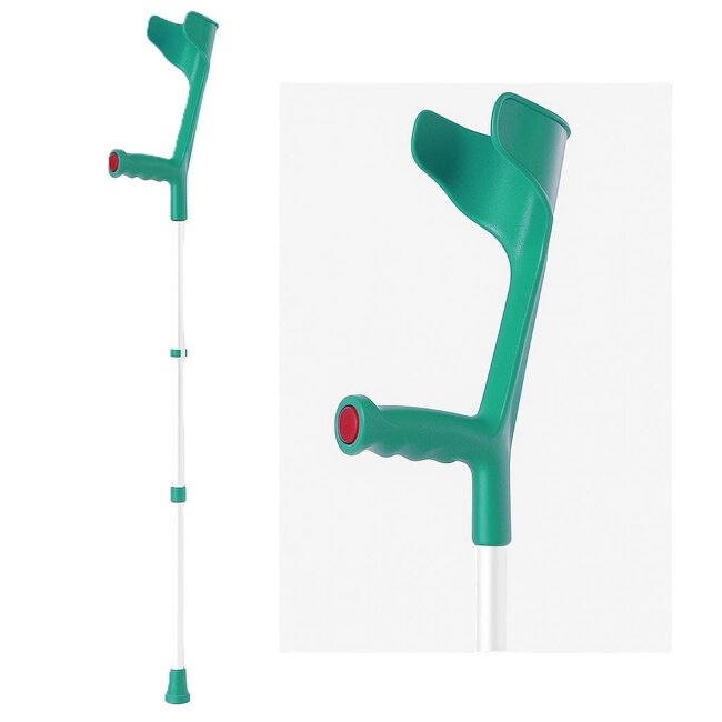 Rebotec Elleboogkruk – Per Stuk - Verstelbare Kruk – Lichtgewicht – Diverse Kleuren