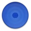 Wiebelkussen / Balanskussen - Blauw - 33 cm - balkussen met handpomp