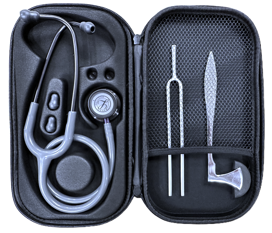 Stethoscoop Case - Roze - met indeling voor stethoscoop en instrumenten, foto 2 van 4