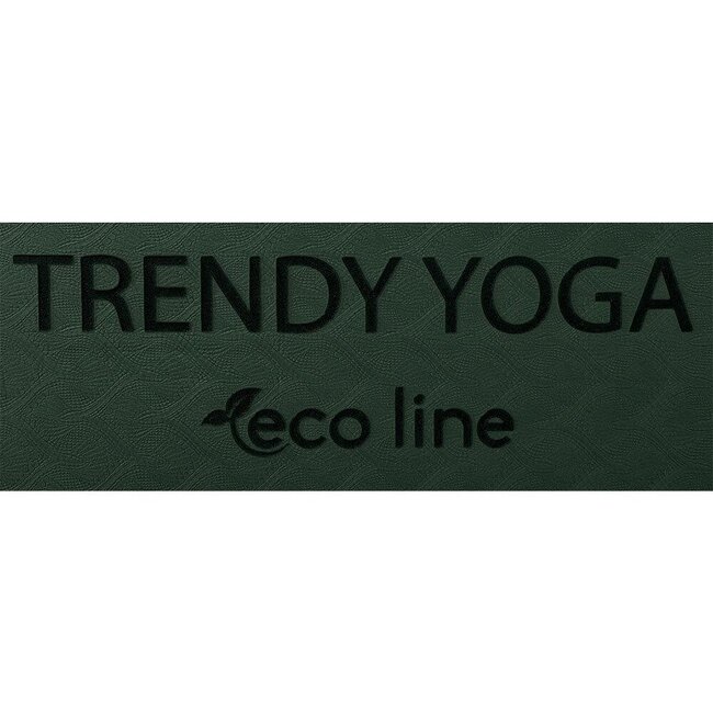 Trendy Sport Yogamat Eco 180x60x0,6cm Groen