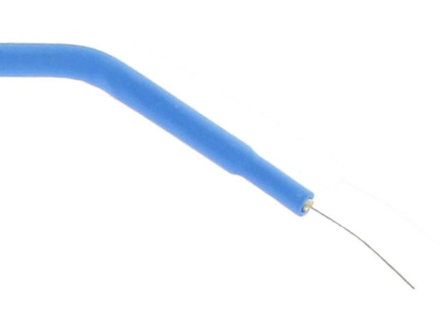 Gebogen cauter elektrode fijn t.b.v. Diatrom 50-D / Diatermo 106