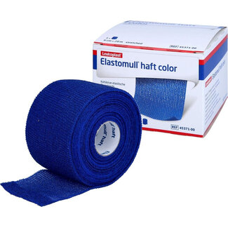 BSN Elastomull haft Color Blauw - 6cm x 20 meter