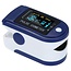 Saturatiemeter - vinger pulseoxymeter - Blauw-Wit