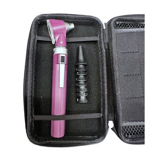 Compacte Universele Hardcase - 17 x 10 cm - Zwart - o.a. geschikt voor Otoscoop