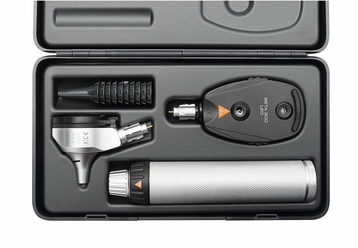 Heine Beta 200 LED oog-oorset met batterijhandvat