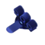 Pennenhouder metaal donker Blauw metallic