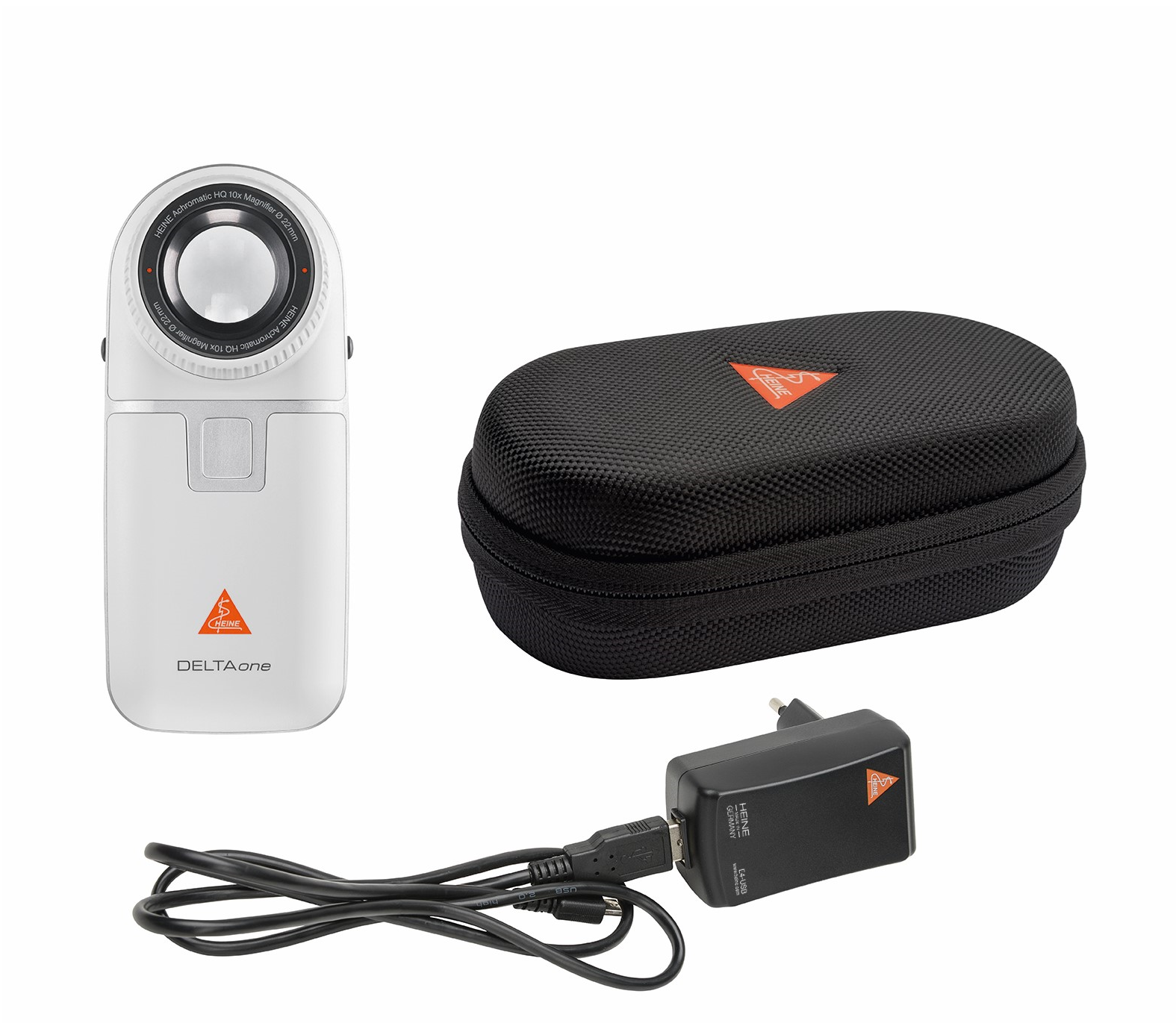 Heine DELTAone Dermatoscoop White - LED HQ & Gepolariseerd Licht, foto 3 van 4
