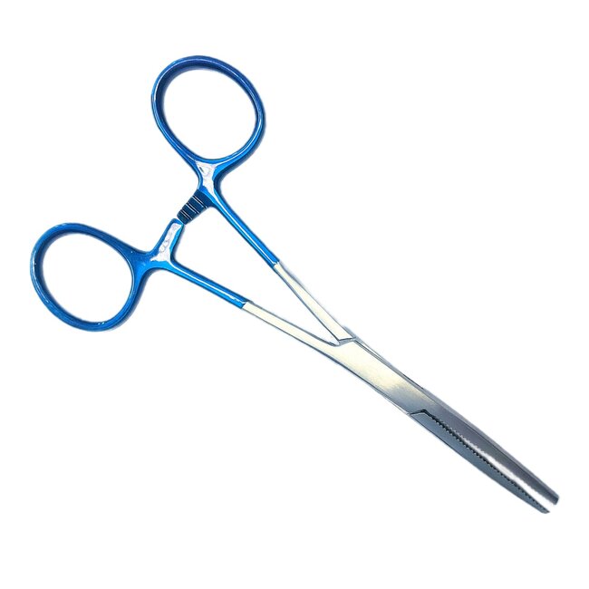 Satillo Kocher klem - 14cm - Arterieklem met Gekleurd Handvat – RVS