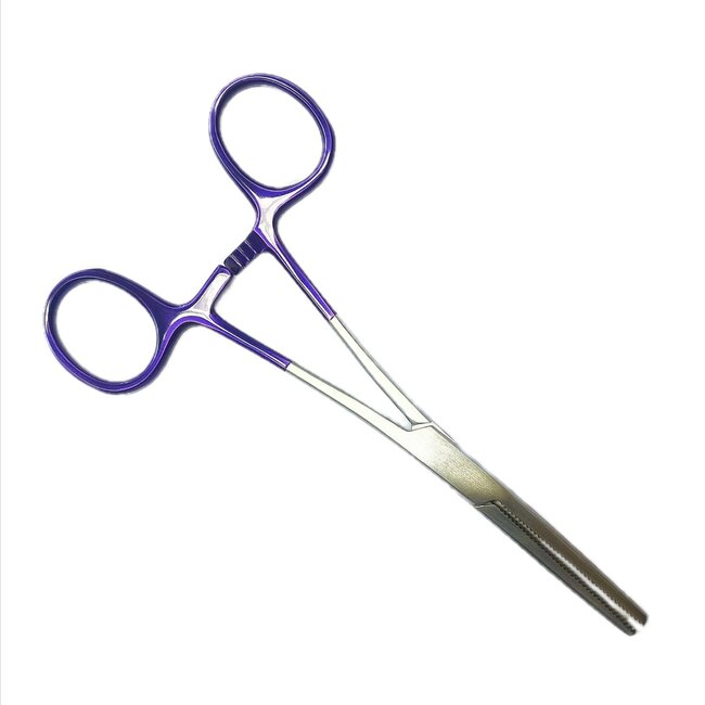 Satillo Kocher klem - 14cm - Arterieklem met Gekleurd Handvat – RVS