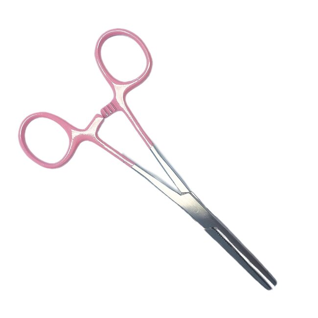 Satillo Kocher klem - 14cm - Arterieklem met Gekleurd Handvat – RVS