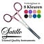 Satillo Kocher klem - 14cm - Arterieklem met Gekleurd Handvat – RVS
