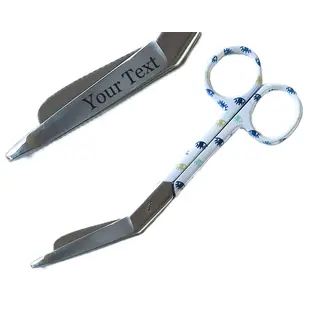 Satillo Verbandschaar met print –Eyelicious Eyes