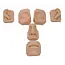 Gezichtsdelen voor hecht en/of pearcingtraining (6 stuks)