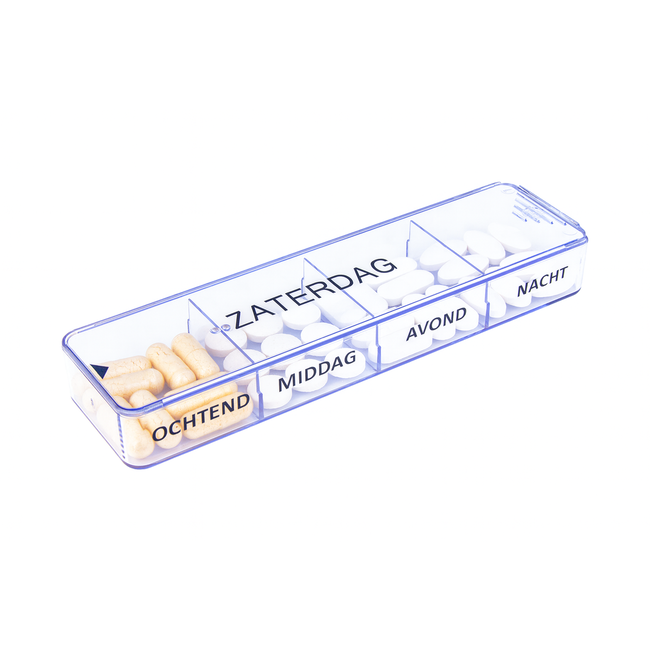 Pillendoos weekagenda Medimax - met extra grote inhoud