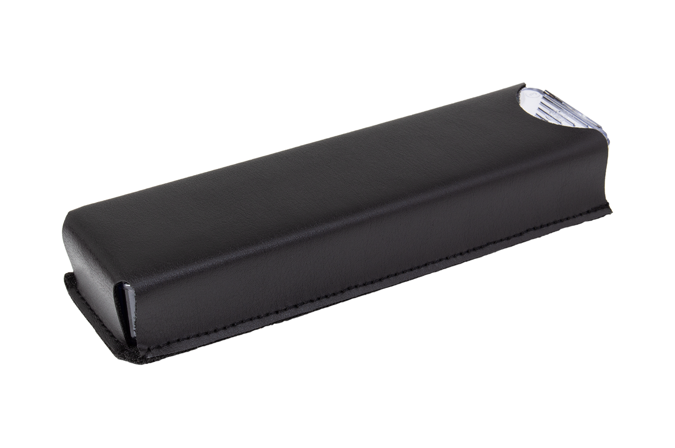 Medimax Leatherette 3U - Pillendoosje voor één dag in zwart hoesje, foto 2 van 4